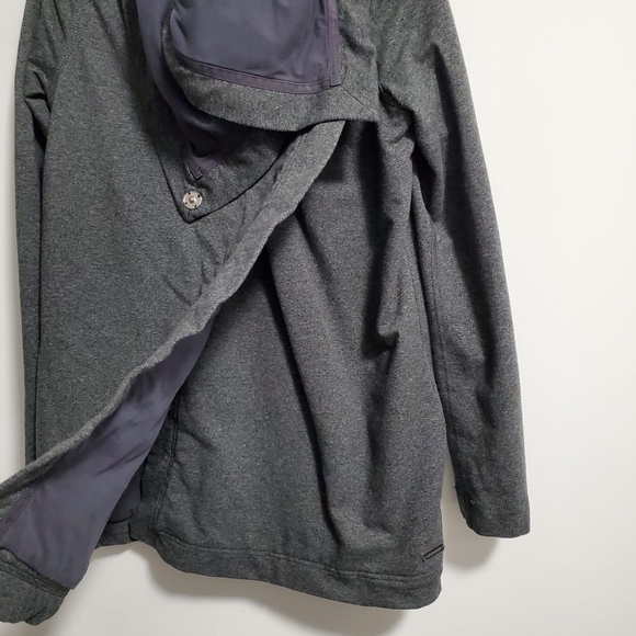 Lululemon Savasana Wrap Jacket- Charcoal Grey, Size 4 - Picture 8 of 12